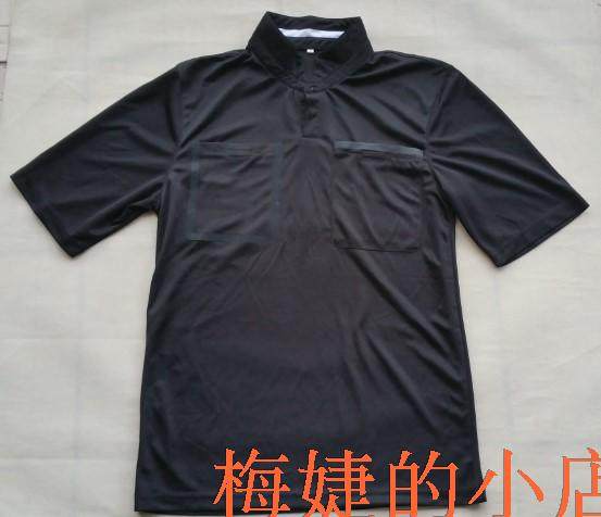 2015 New Super League referee suit comfortable fabric football referee suit short sleeve referee suit