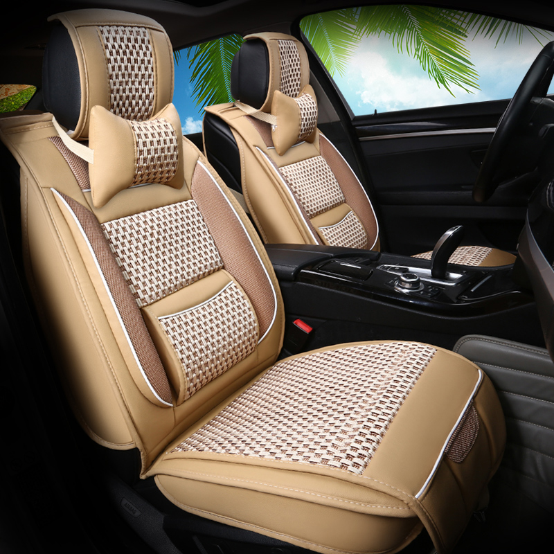 汽车座套四季新款 坐套汽车 坐套新款女冰丝冰丝新款适用 适用于