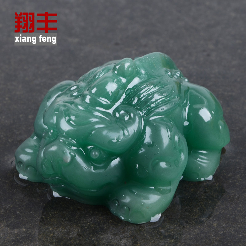 Xiangfeng tea pet color change pet small Rhinoceros color change pet tea accessories Tea ceremony Kung Fu tea ornaments