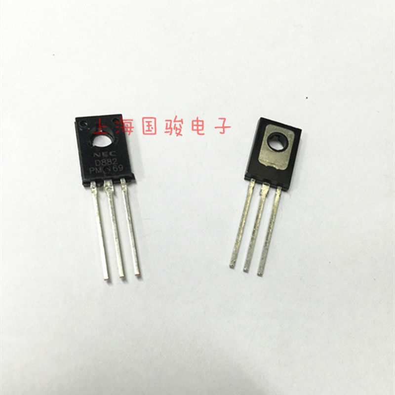 Original brand new D882 NEC Odes 2SD882 large chip not with P straight plug TO-126 package 3A 40V-Taobao