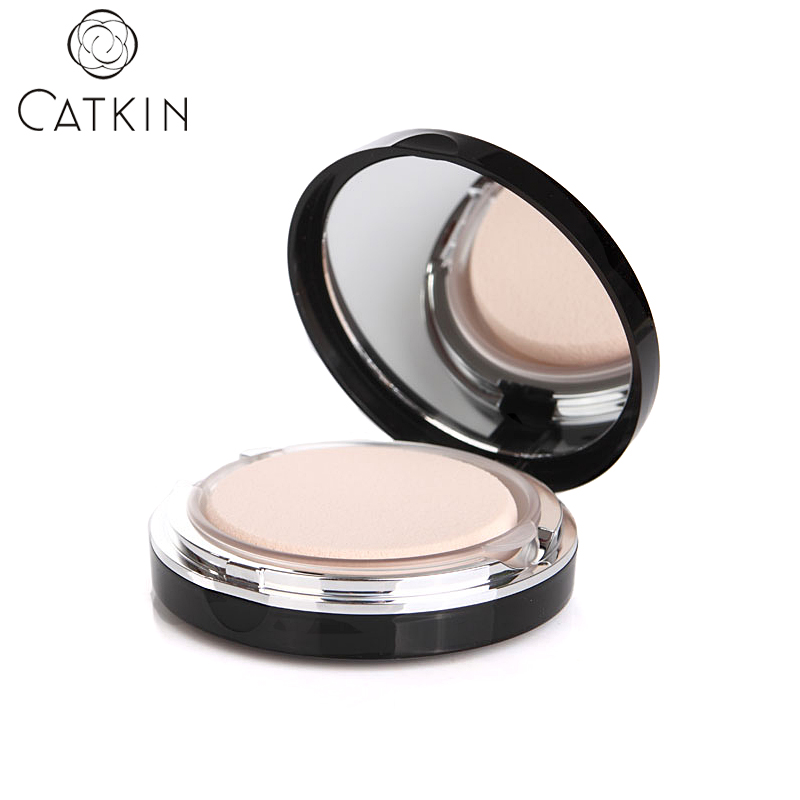 Catkin/卡婷恒久凝脂两用粉饼10g 持久保湿粉饼遮瑕控油定妆修容