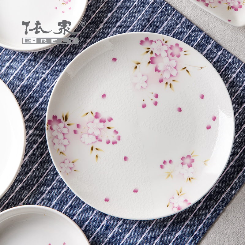 Tangshan high - grade ipads China Japanese dishes household contracted Japanese dishes Korean tableware ceramics glair