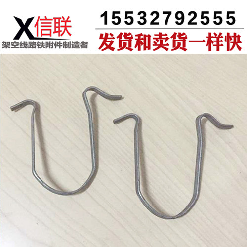 Hot-dip galvanized flat iron cable hook 1 5 inch 2 inch 2 5 inch 3 inch cable hanger optical cable hanger hook