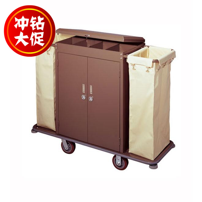 New model with door and cover cleaning car linen car room car work car hotel bilateral room service car disassembly