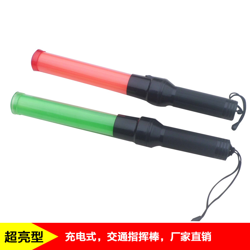 Traffic baton fluorescent light flashover bar LED baton fire bar fire safety warning command