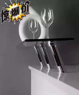 Luxury oblique brushed bar column Oblique crossed bar column Straight bar support bar column bar foot