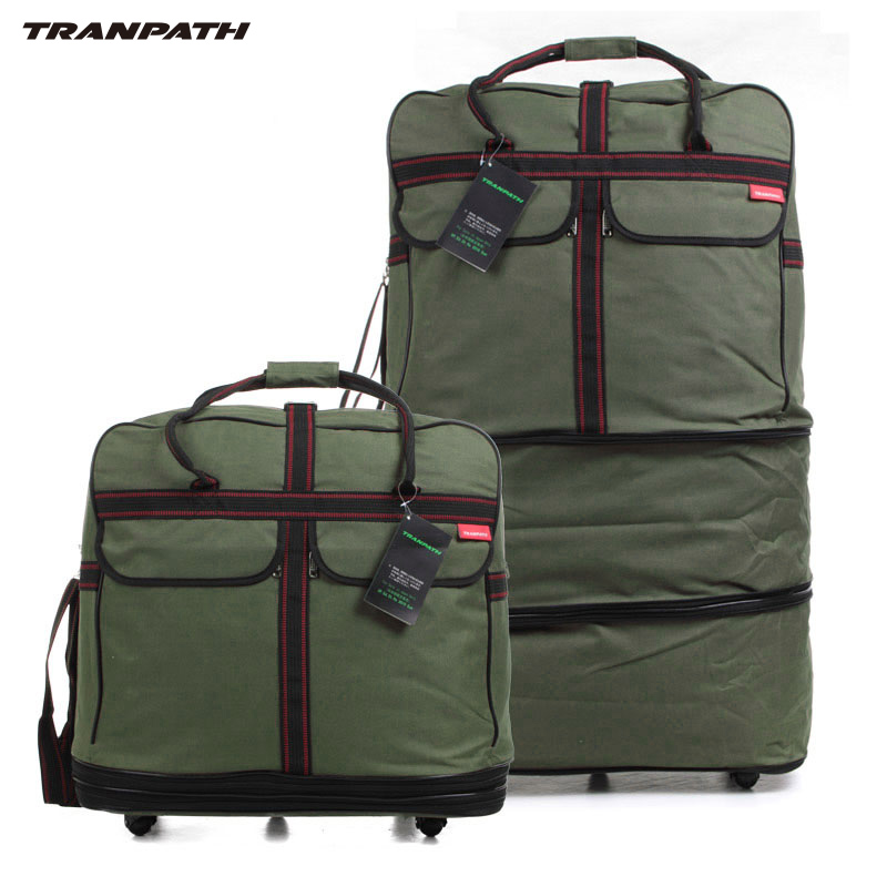 Usd 75 39 Tranpath Caster 158 Air Shipping Bag Large Capacity Tranpath Caster 158 Air Shipping Bag Large Capacity Folding Retractable Abroad Luggage Men