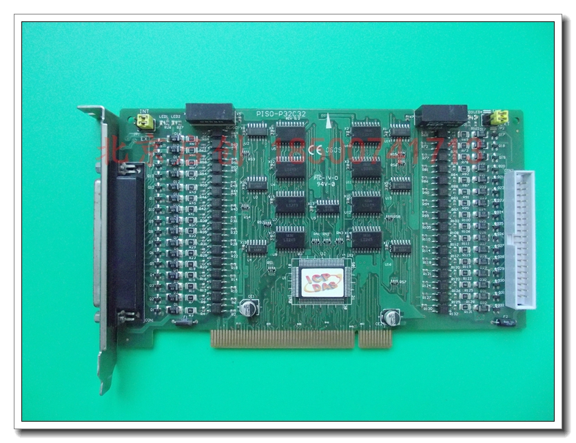 Taiwan Hongge PISO-P32C32 board card 32 road collector open to output Beijing spot