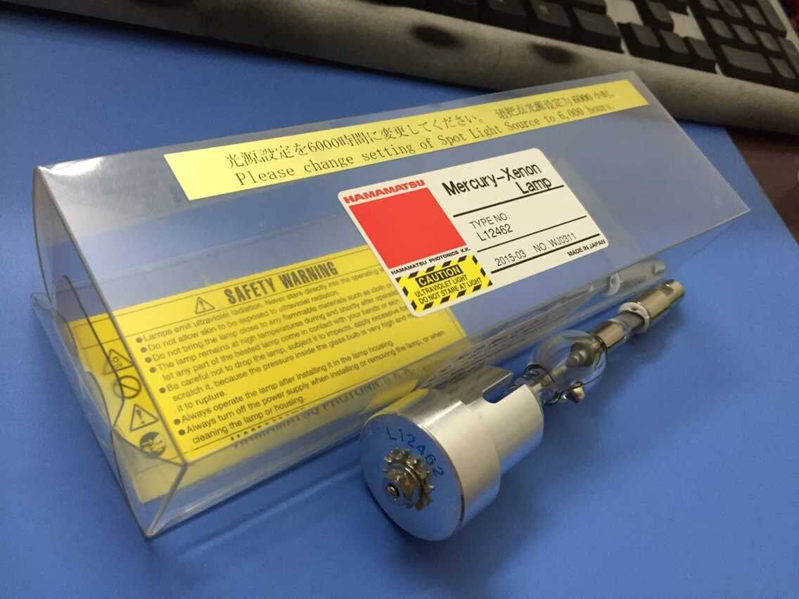 Originally imported Japanese Hamakong UV lamp tube LC8 light source lamp tube Long life UV lamp L12462