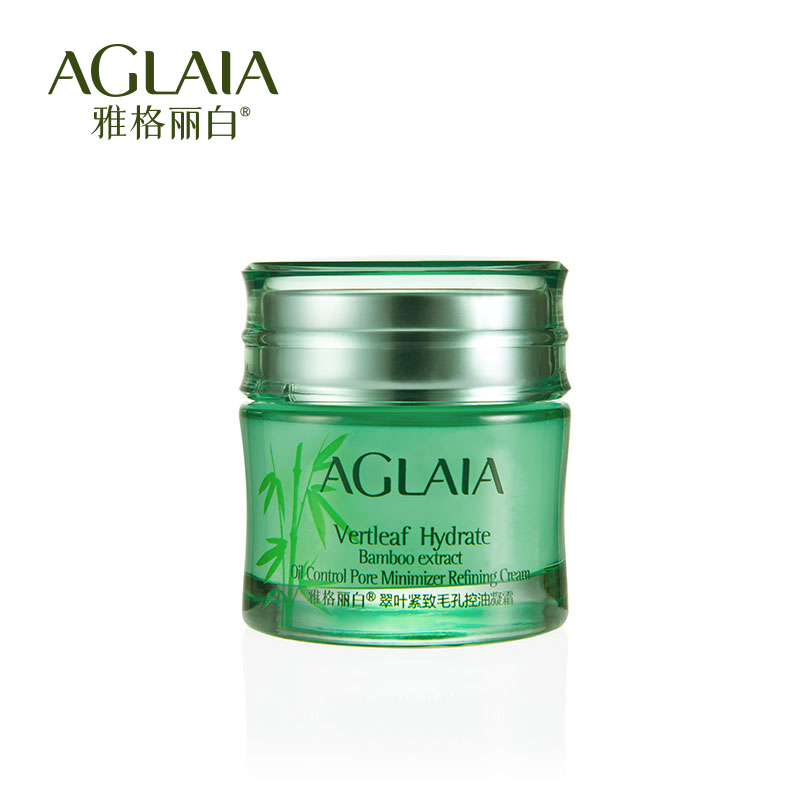 AGLAIA/雅格丽白正品翠叶紧致毛孔控油凝霜50g 补水保湿收敛滋润