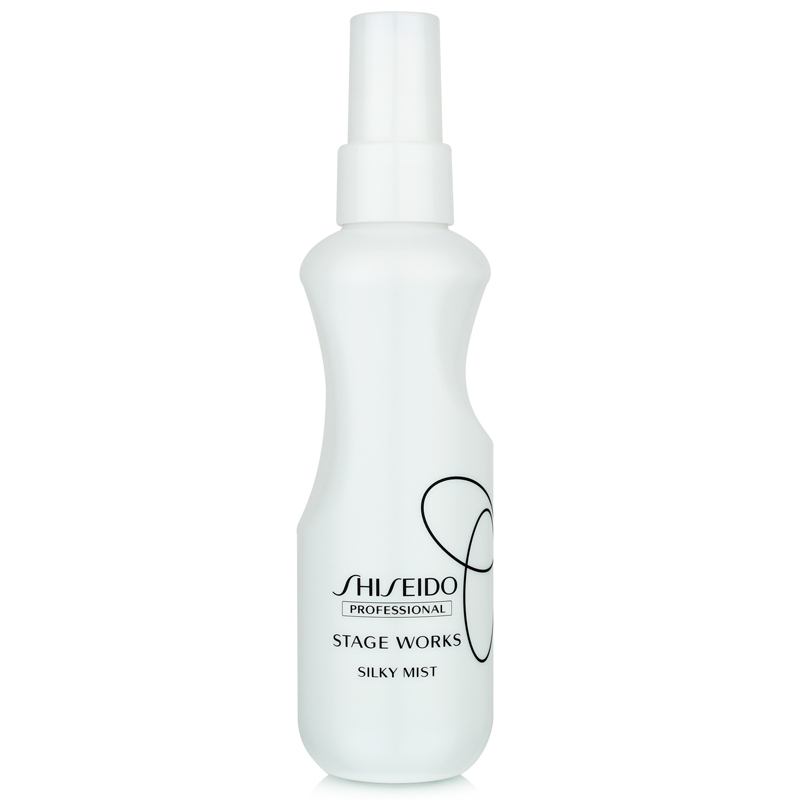 正品 资生堂秀场造型丝质喷雾150ml 维持柔顺打造丝滑直发专用