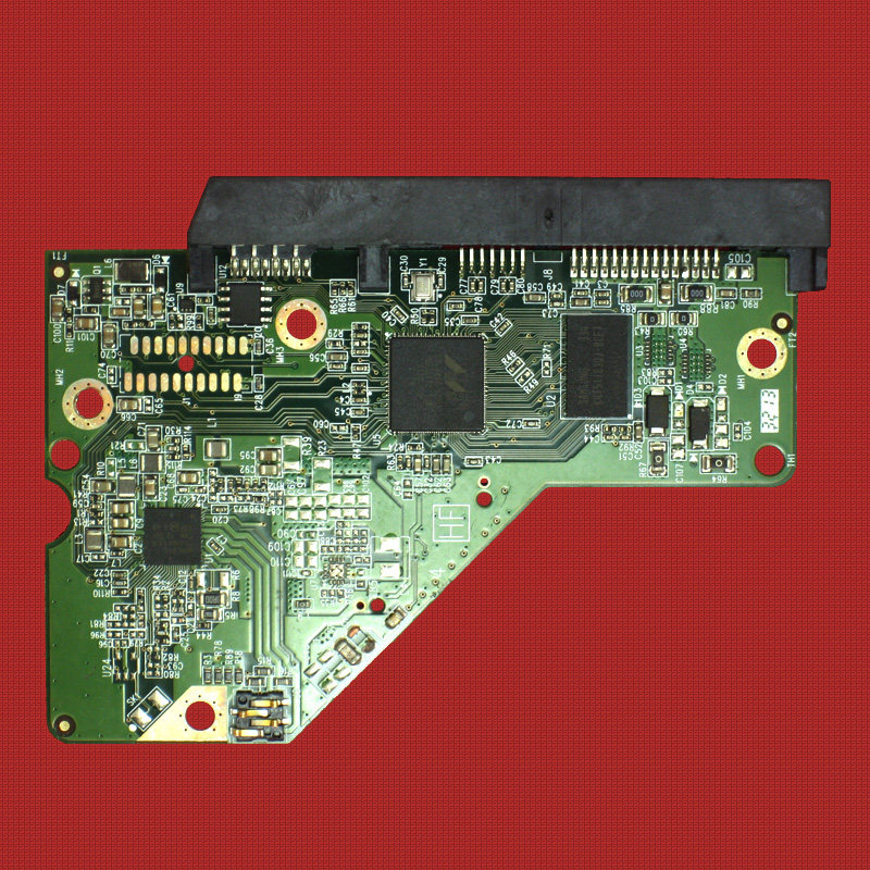 PCB board number: 2060-771945-001 2 REV P1 A Western1 2 3 4TB Hard disc circuit board