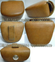 Crown Sale 1970s military-style cowhide goggles case in stock made entirely of cowhide