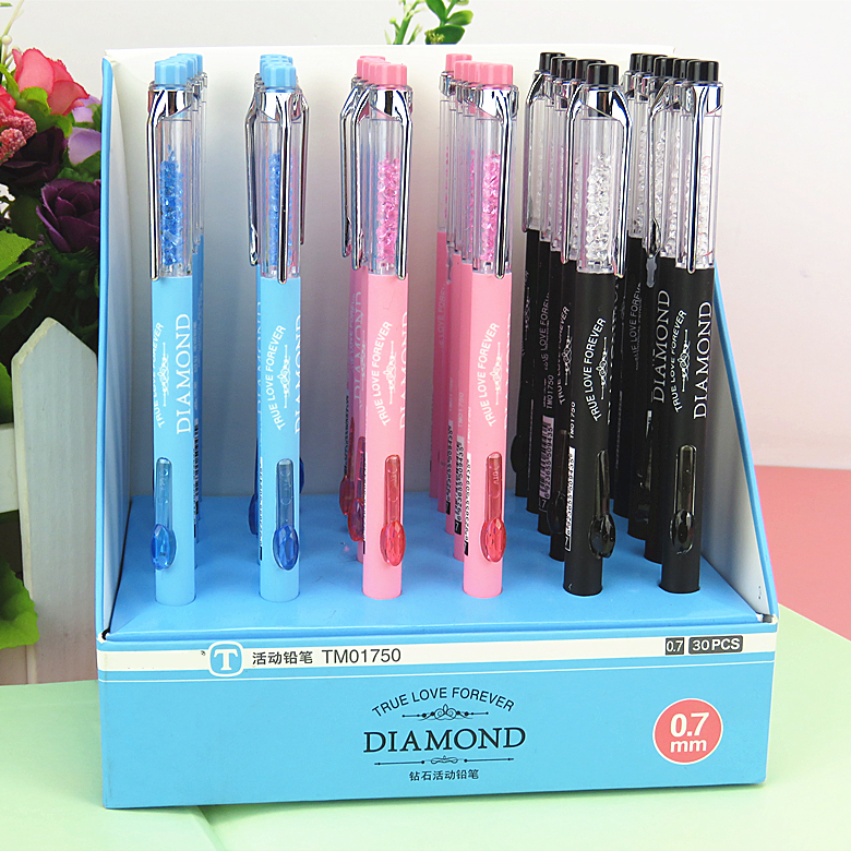 New stationery student press press automatic pencil drilling creative pencil 0 7mm