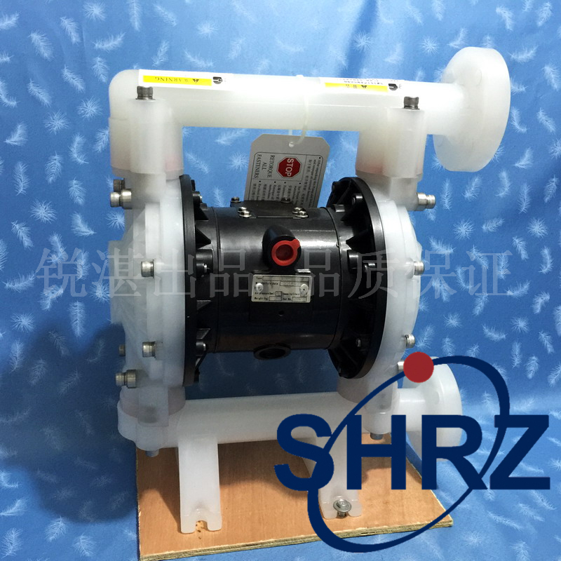 New pneumatic diaphragm pump corrosion-resistant control pump fluid diameter DN25 recommended factory direct large flow