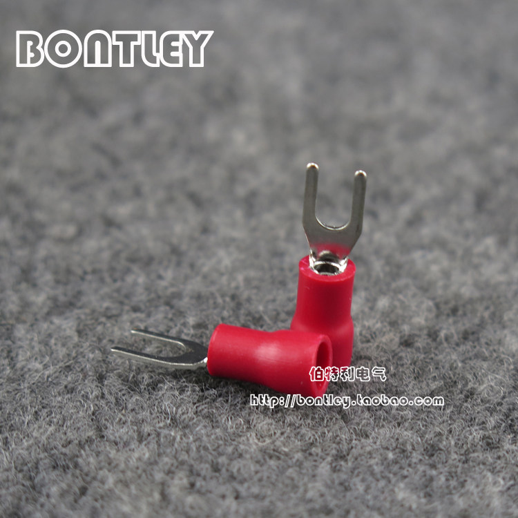 Export-grade fork insulated terminal SV1 25-5S fork connector 0 5-1 5 square 1000 packs