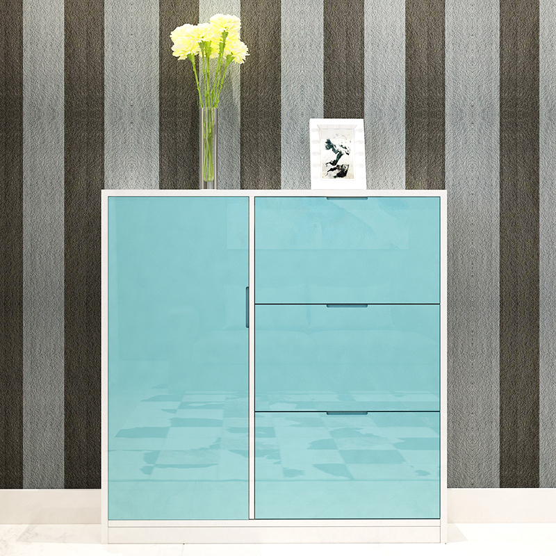 乐巴士简约超薄烤漆大容量柜 Z231