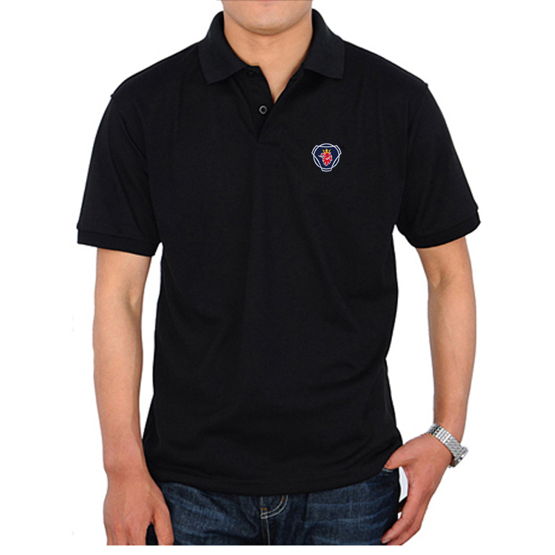 New fan short-sleeved Scania truck Ralph Lauren polo shirt men's loose short-sleeved T-shirt