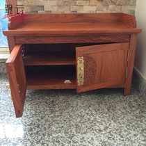 New Chinese hedgehoppy sandal shoe stool Linjing same solid wooden metal switch shoe stool and mahogan pear wood furniture