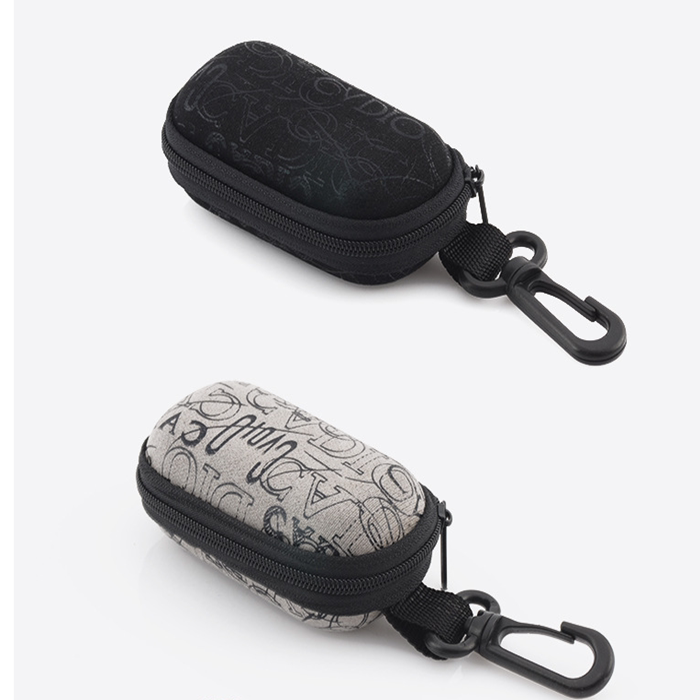 Folding Reading Glasses Case, Portable Belt, Pressure-Resistant Zipper Storage Box, Can Be Hung on a Waist Bag, Men's Leather Case, Lightweight Folding Reading Glasses Case, Portable Belt, Pressure-Resistant Zipper Storage Box, Can Be Hung on a Waist Bag, Men's Leather Case, Lightweight