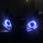 ZX-6R Angel Eye Xenon Light Lens Devil Eye 05-06 Kawasaki Ninja ZX-6R Đèn pha hội - Đèn HID xe máy đèn pha sirius