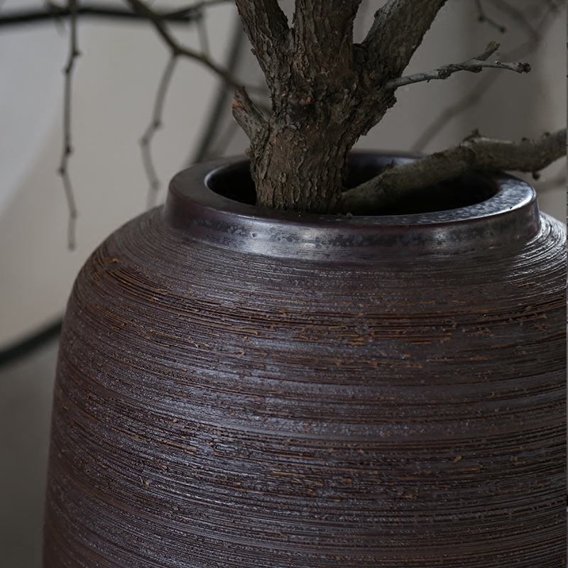 Club villa garden of large vase dated between example decorative flower implement soft outfit flower ceramic furnishing articles