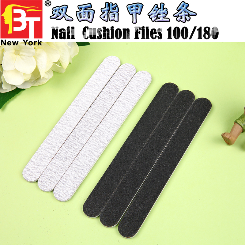 Nail rubbing and polishing strip sand strip sponge file nail rubbing double-sided polishing file Nail Cushion File