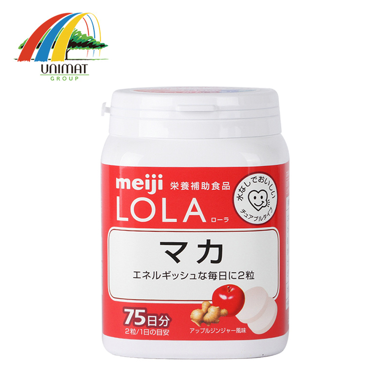 日本发 明治LOLA玛卡精片 150粒