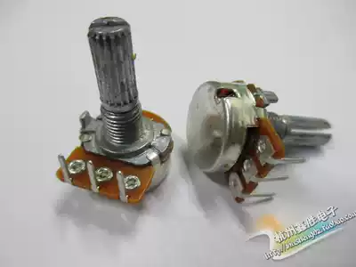 Type 148 Taiwan production curved foot potentiometer Internal curved single potentiometer A10K B10K with step