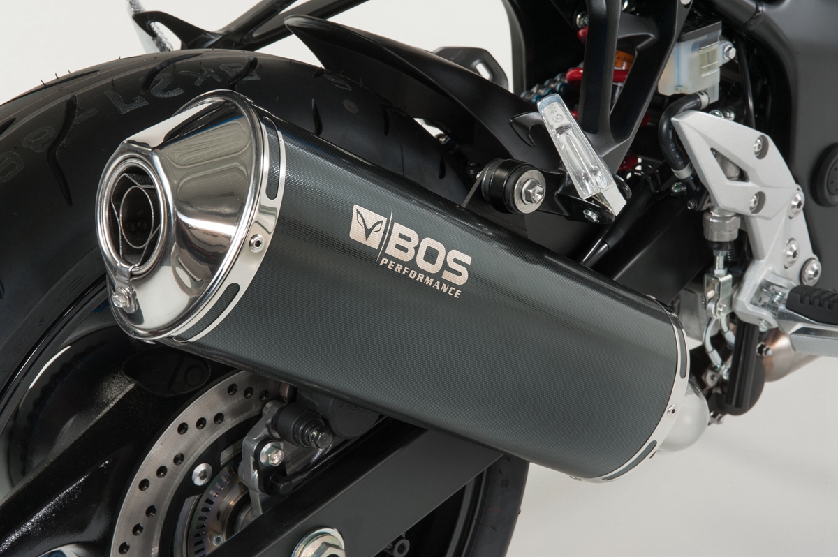 SUZUKI Suzuki locomotive GSR750 11 - > Dutch BOS exhaust red circle domestic spot