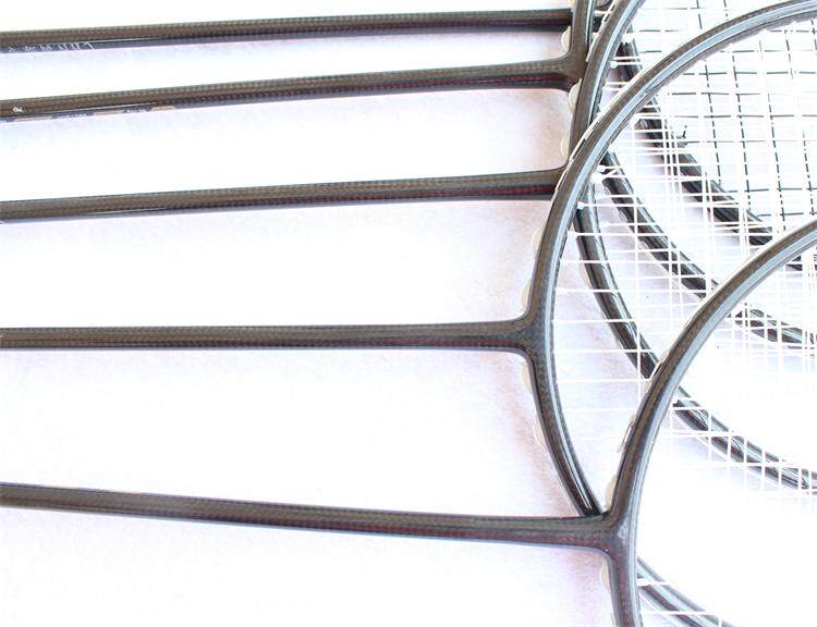 National team plated badminton racket WOVEN Carbon woven Xuan Iron heavy sword aggravating training plume for small black beat