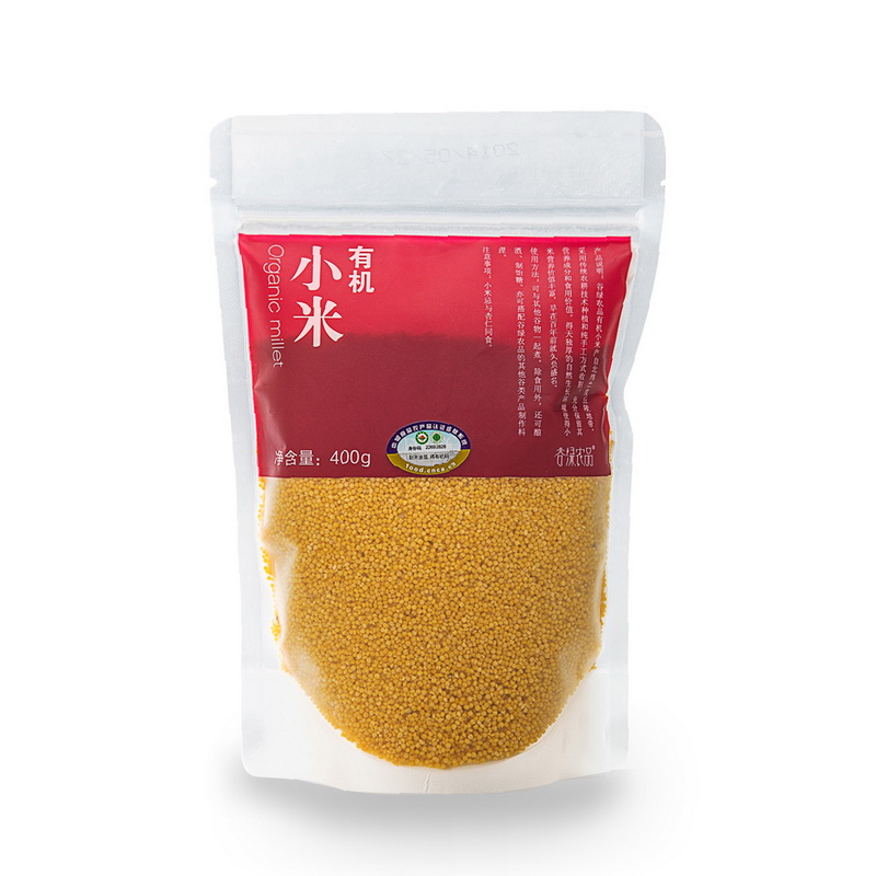 【天猫超市】谷绿农品有机小米400g黄小米杂粮粗粮小黄米熬粥