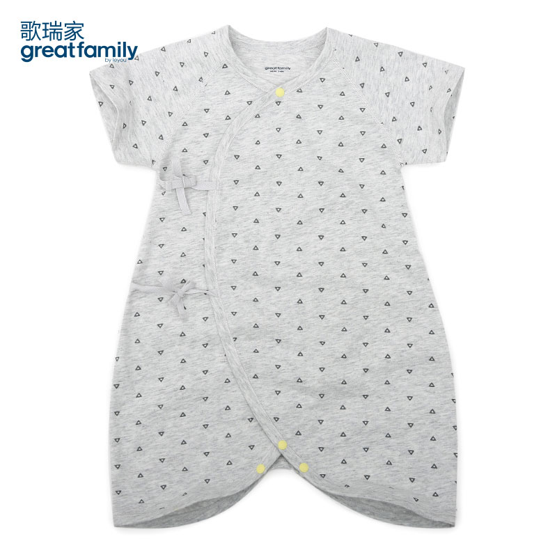 歌瑞贝儿蝴蝶衣新生儿衣服2016夏新款婴儿衣服纯棉宝宝哈衣连体衣