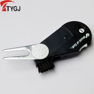 Tygj Golf Guoling Fork Five -In -Tool Tool Fork Golf Ball Bar Bar Planting Sub -function