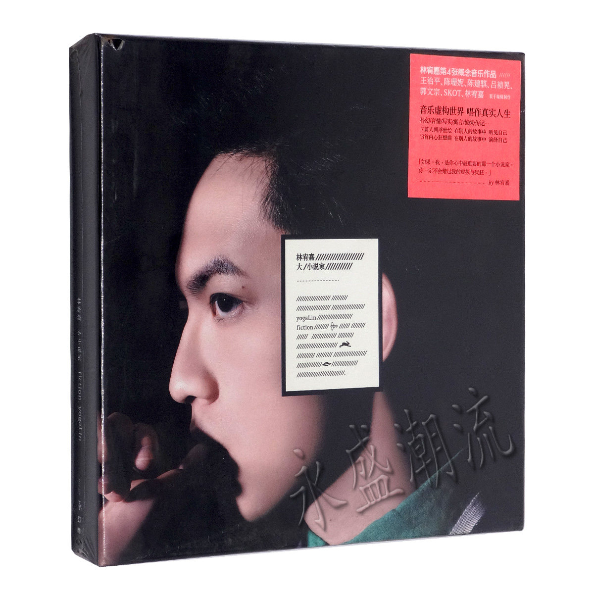 正版 预购版 林宥嘉 大小说家 CD+纸上小说小海报+卡片+歌词本