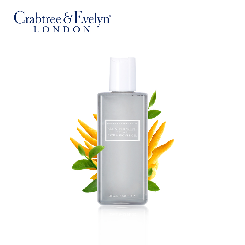 Crabtree & Evelyn/瑰珀翠瑰柏翠进口女士水泽香棘沐浴啫喱200ML
