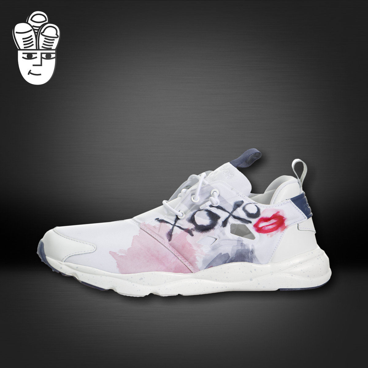 Reebok Furylite 锐步女子时尚跑鞋 印花跑步鞋 运动休闲鞋
