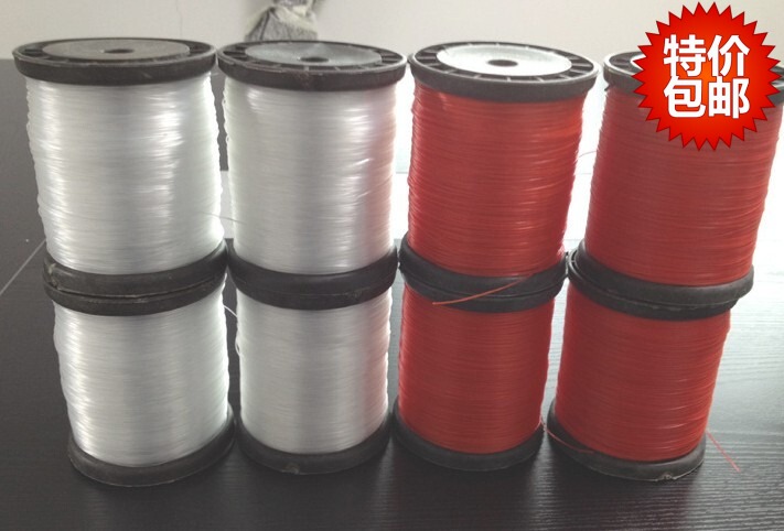 Special Construction String for Bricklaying on Construction Sites, High Strength and Not Easy to Fray, White Transparent Line for Construction and Decoration Work