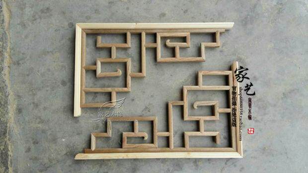 East Yang Wood Carving Chinese Style Screen Suspended Ceiling Suspended Ceiling SOLID WOOD FLOWER GETAWAY BACKGROUND IMITATION ANCIENT DOOR AND WINDOW GUN CORNER CORNER FLOWER