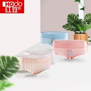 4 tải đỏ đậu phụ nữ đồ lót cô gái quần mid-eo cotton boxer tóm tắt hộp quà tặng thanh niên cô gái đồ lót