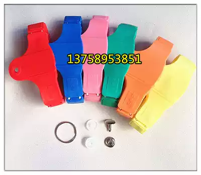 Foot bathroom swimming bath sauna digital hand number plate hand ring key card ring registration card