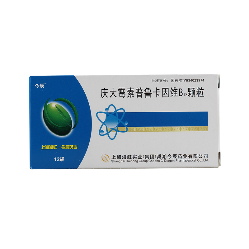 今辰 庆大霉素普鲁卡因维B12颗粒 12袋/盒