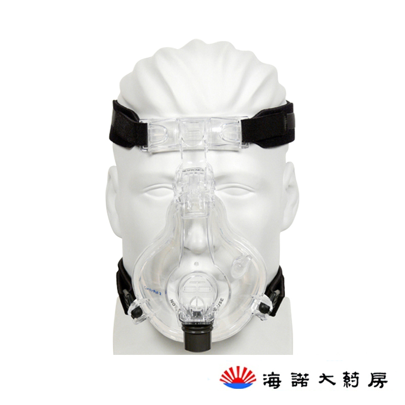 飞利浦伟康呼吸机配件ComfortFull2口鼻全脸面罩 通用型JZ