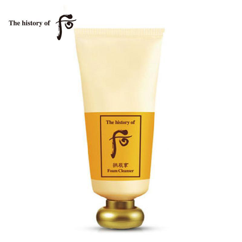The history of whoo/后拱辰享泡沫洁面膏180ml 深层清洁
