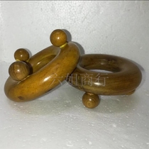 Three Vietnamese incense wood three-point circle massager head belly bottom of the foot thin belly belly Acupoint Personal Care