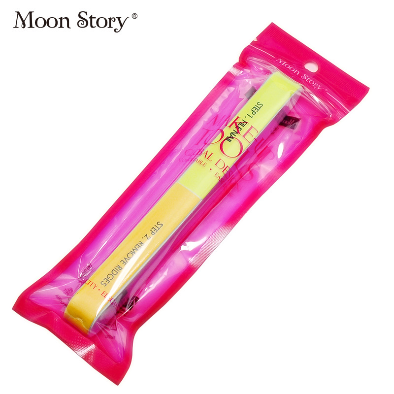 Moonstory/萌黛儿#2511 指甲抛光打磨条 6面功能 美甲美妆工具