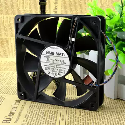 Large air volume NMB 12cm cm 12025 main casing fan cpu silent 4-pin 4-wire temperature control pwm speed regulation