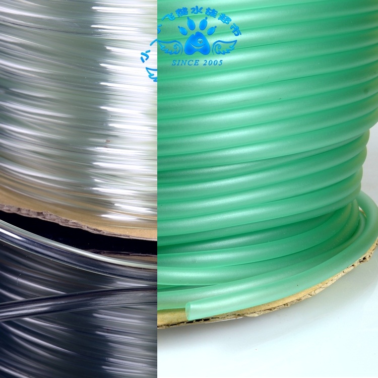 Taiwan Ybai UP non-toxic trachea UP A-617 transparent A-618 light green soft air pump tube CO2 trachea