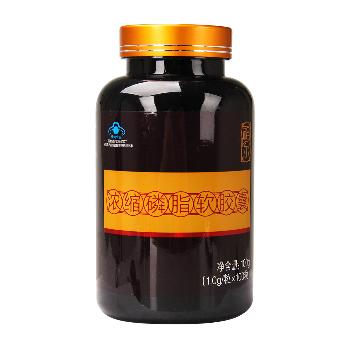 福尔 浓缩磷脂软胶囊 1.0g/粒*100粒