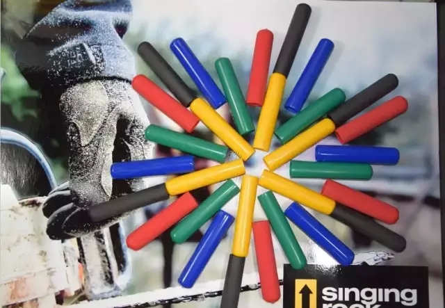 Ice Cone Cap Ice Climbing Square Portable with frosted glossy surface multicolor protective ice pick tips